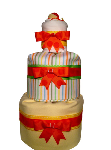 3 Tier Blanket Diaper Cake