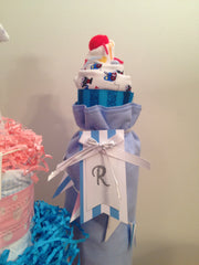 Happily Ever After Diaper Cake Castle