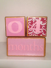 Nursery Photo Blocks- Royal Princess