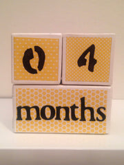 Nursery Photo Blocks- Sunshine