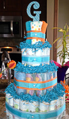 Suprise Diaper Cake